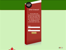 Tablet Screenshot of canadianvillage.ro